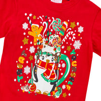 Girls Treat Yourself Novelty Christmas T-Shirt