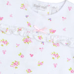 Newborn Baby Girls Floral Shortie Romper