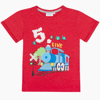 Boys I Am Five' Birthday T-Shirt