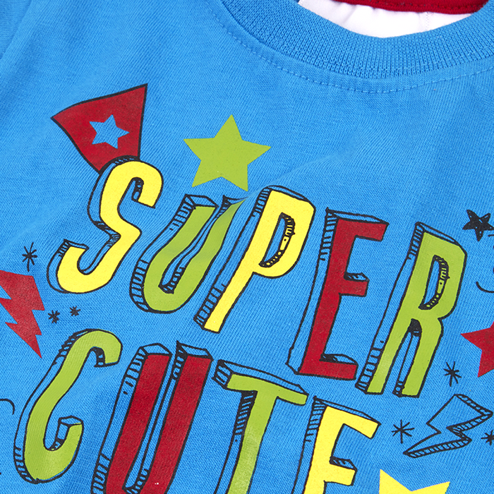 Baby Comic Superhero Top and Joggers Outfit