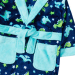 Boys Dino Print Robe