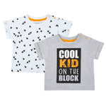 Baby Boys Cool Kid T-Shirts 2 Pack