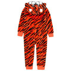 MINI ME Mens Boys Tiger Hooded Onesie 
