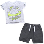 Boys Super Dude T-Shirt and Shorts Set