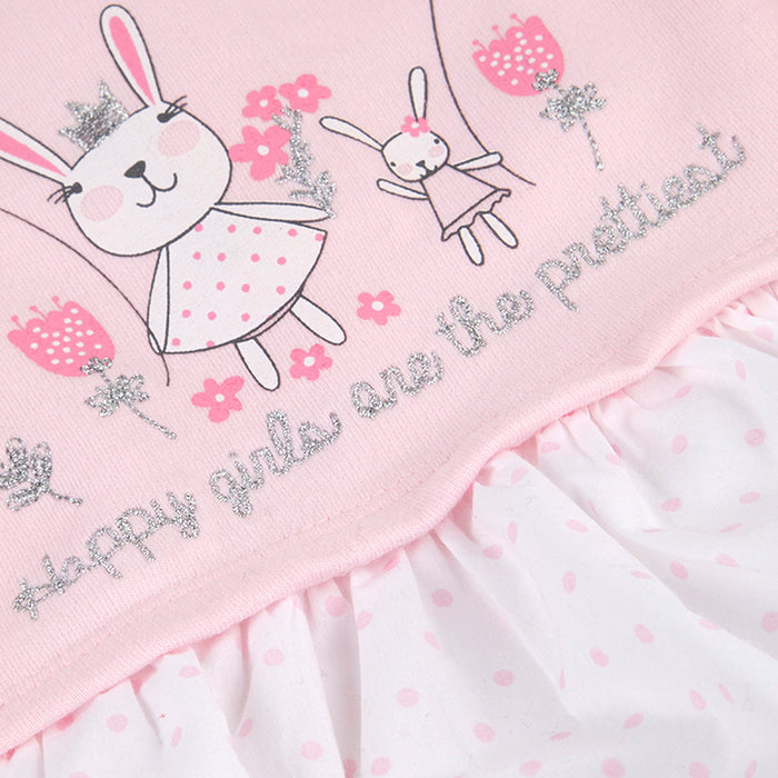 Baby Girls Bunny Tunic and Leggings Outfit